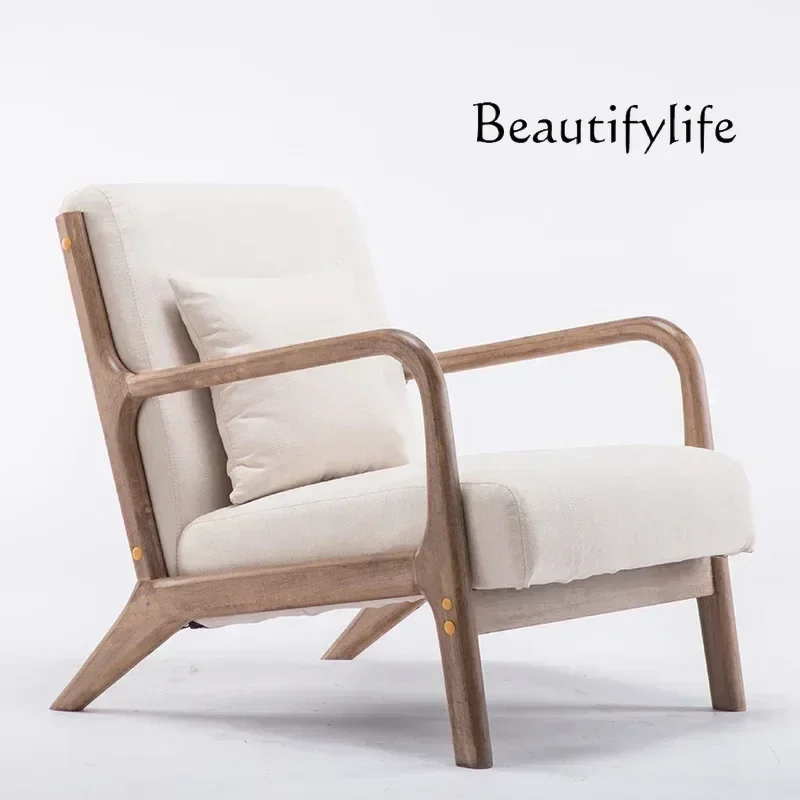 DX Sillas modernas Para Sala de estar, diseño de madera, silla de maquillaje individual minimalista, Sillones Modernos Para Sala de estilo italiano, muebles de lujo