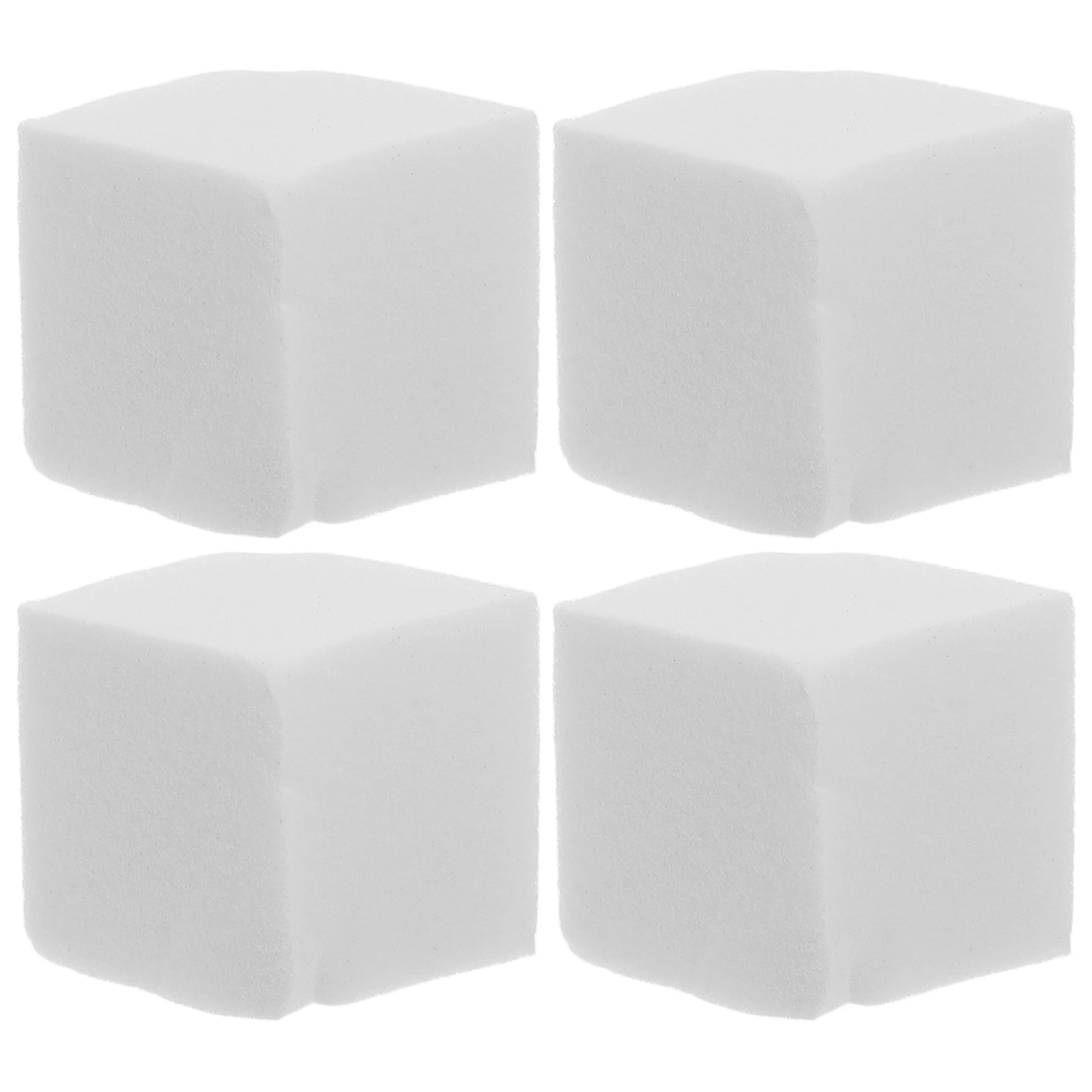 

50 Pcs Tofu Cubes Mini Face Scrubber Foam Blocks Foam Blocks Soft Nonstick Gradient Sponges For Manicure Makeup