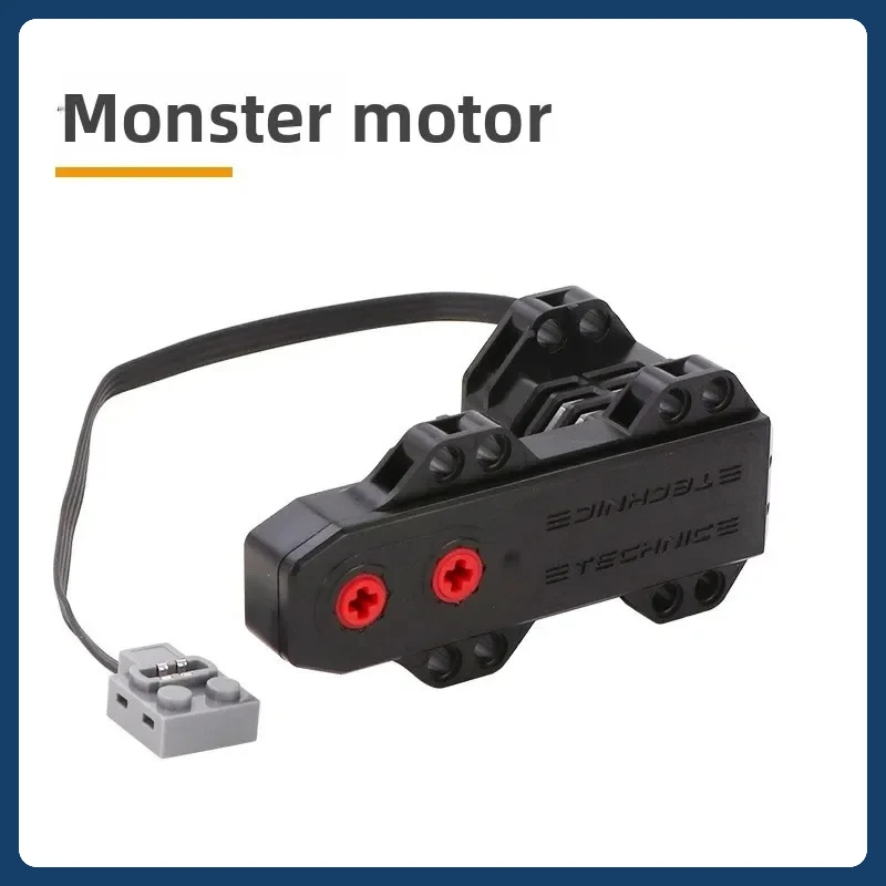 

Building Bricks Monster Motor Tech Series PF Parts MOC Toys DIY Motorized Construction Blocks with Electric Motors