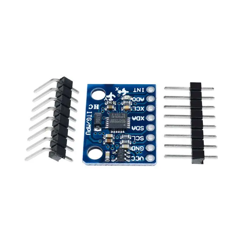 3 Axis Accelerometer Gyroscope Unit GY-521 MPU-6050 6DOF IMU Module With Code Diagram