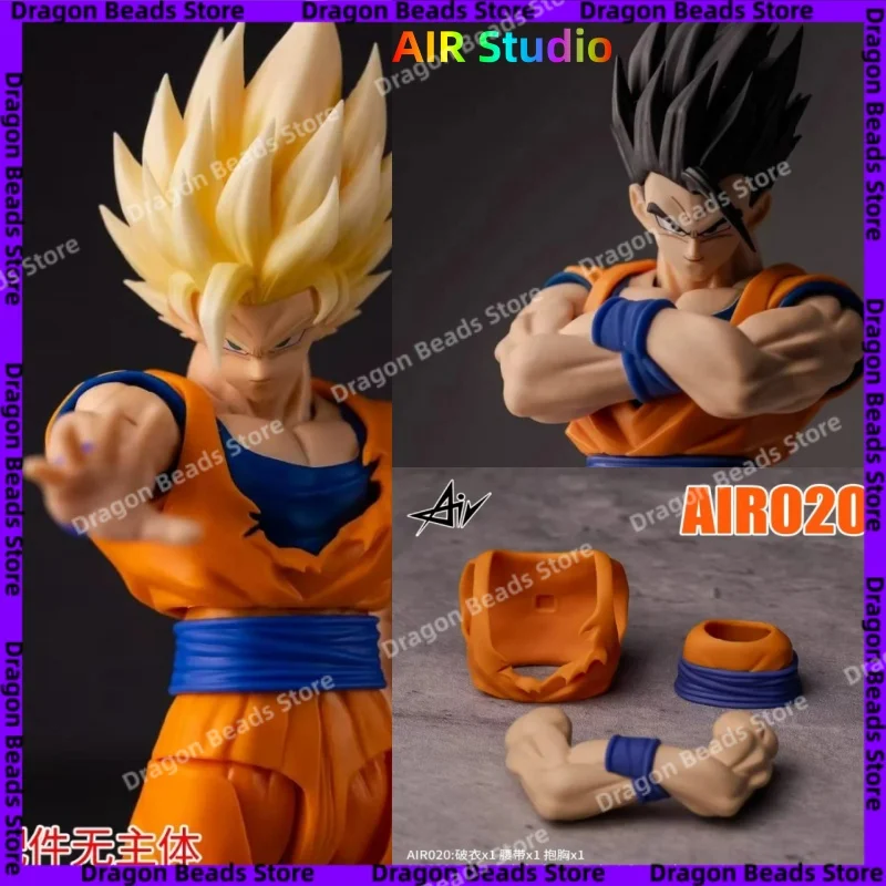 In Stock! AIR Studio Dragon Ball SHF AIR020 Is Suitable for Bandai Goku Battle Modified Clothes, Hand Hugging Gift Collection