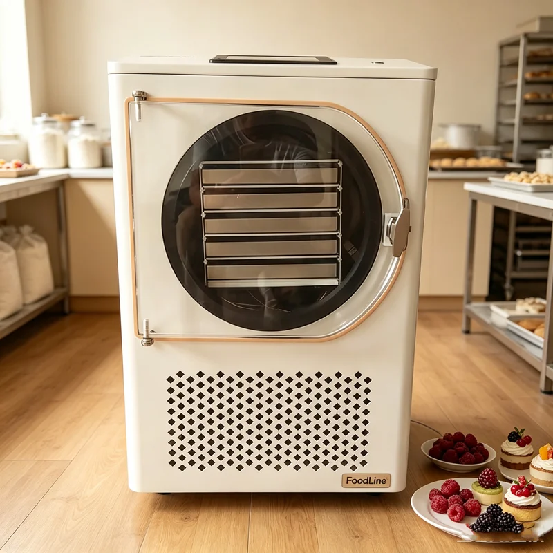 Space-Saving Compact Mini Home Freeze Dryer Low Energy Consumption Easy Operation Food Processing Remote Customized