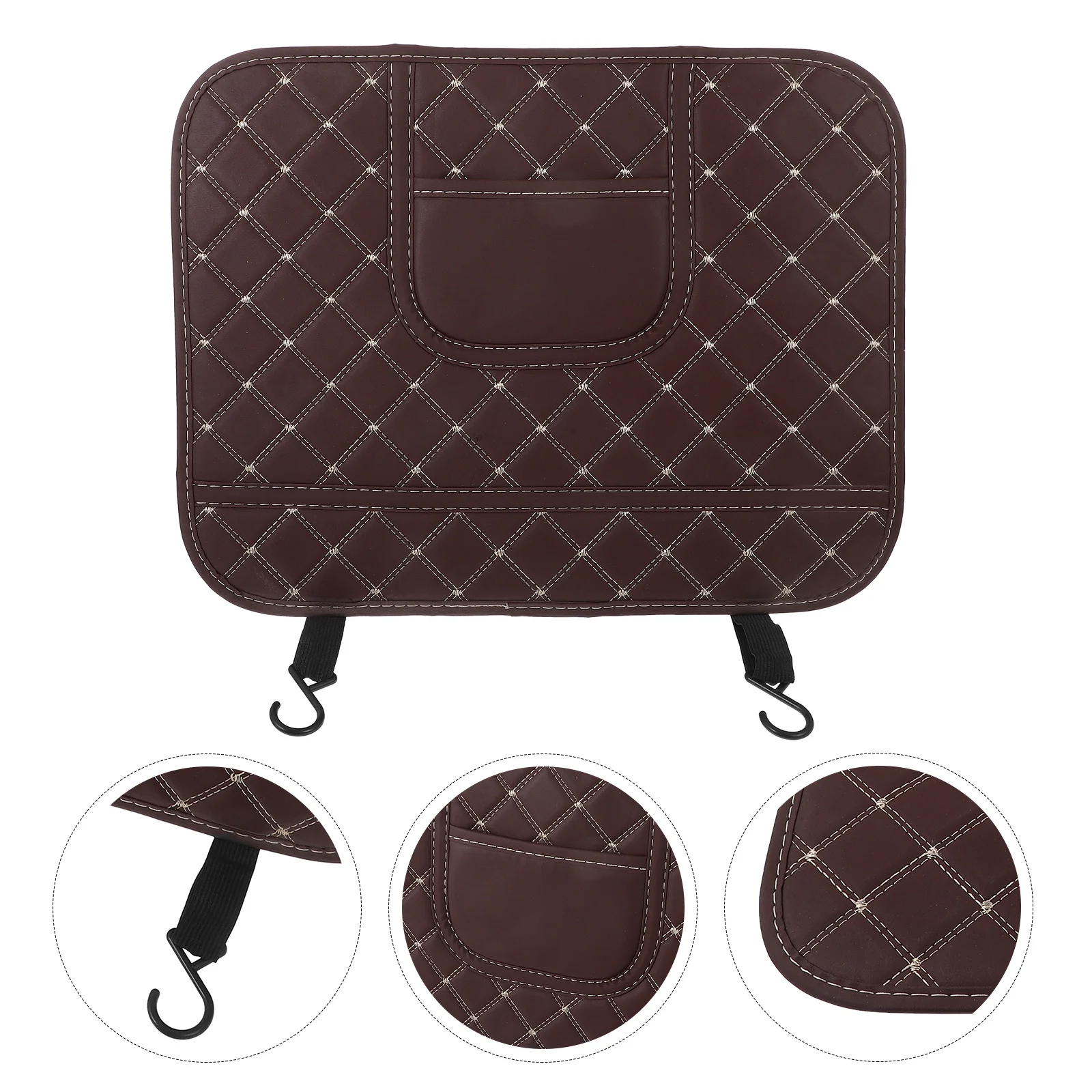 

Car Seat Kick Protector Anti-Kick Mat for Back Seat Protection Easy Install Dirt Scratch Resistant for Cars and