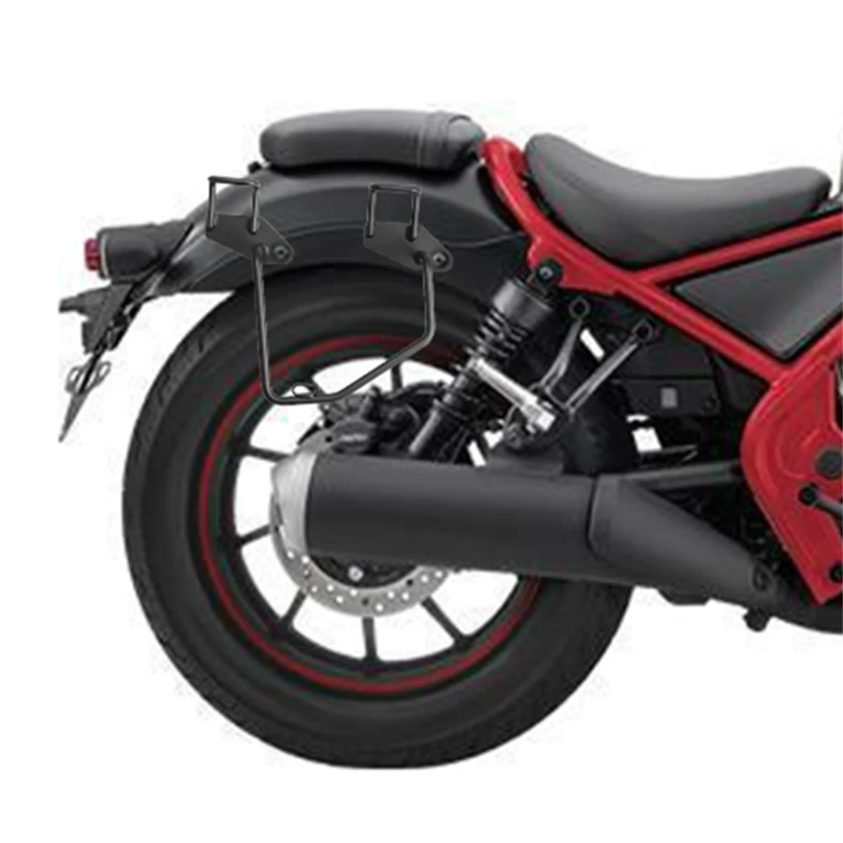 Motorcycle Accessories Pannier Rail Saddlebag Supports Guard Bars for Honda REBEL CM300 CMX300 CM500 CMX500 2017-2023 -T45C