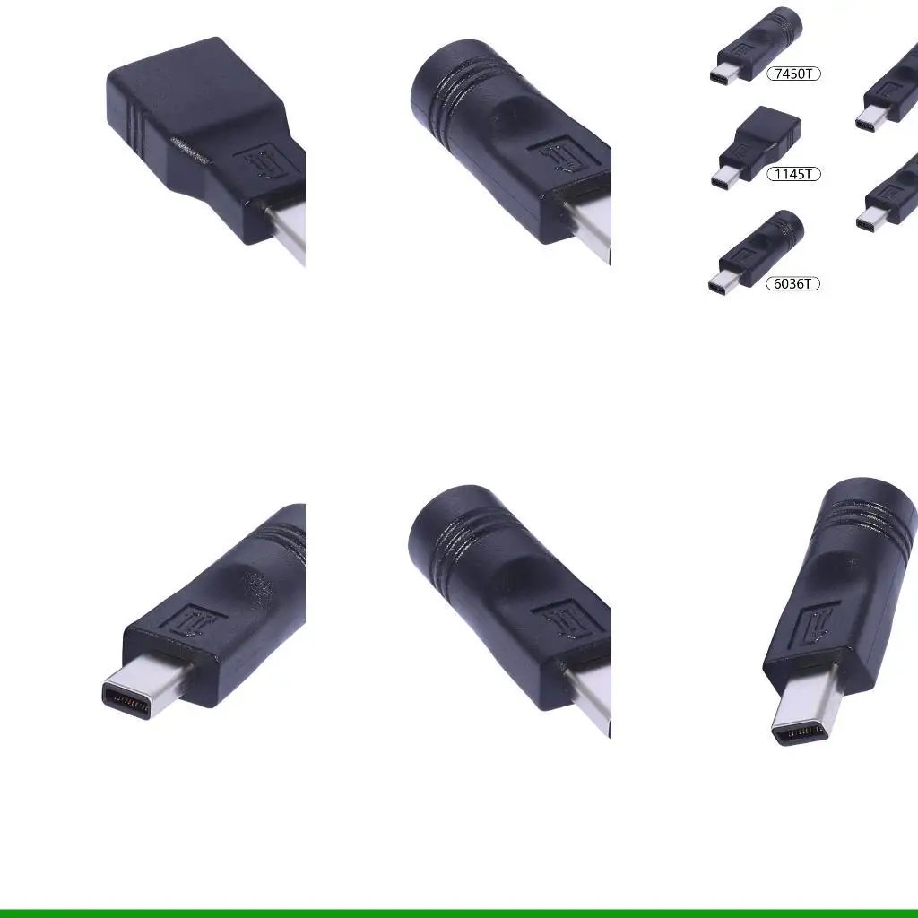 U55C Durability Charging Converter Adapter DC7.5x4.0mm Male to Female Connectors For ROG Laptops Ensures 240W Power Delivery