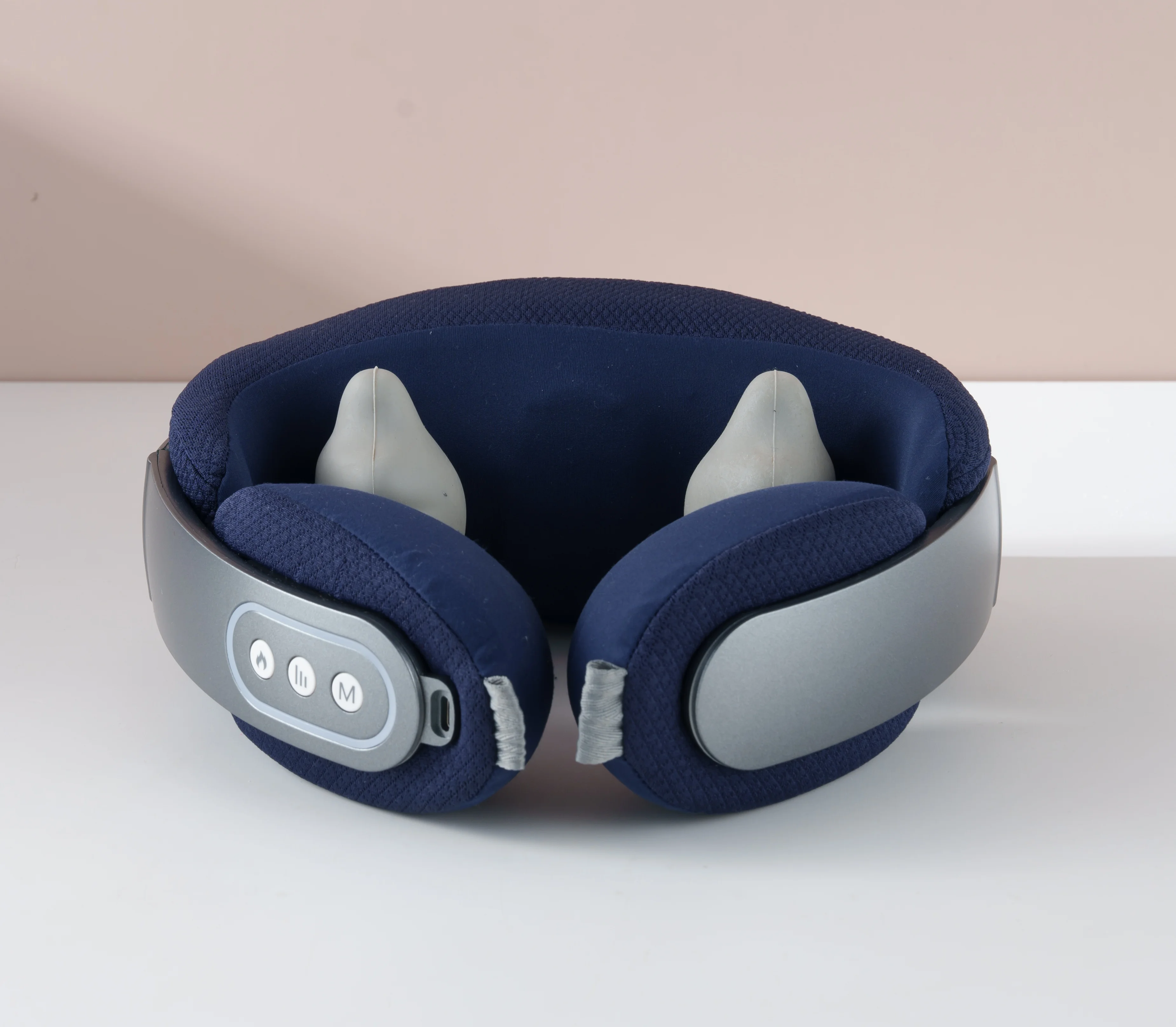 

Neck massager, U-shaped pillow, external massage head, silicone massage head, kneading and massage