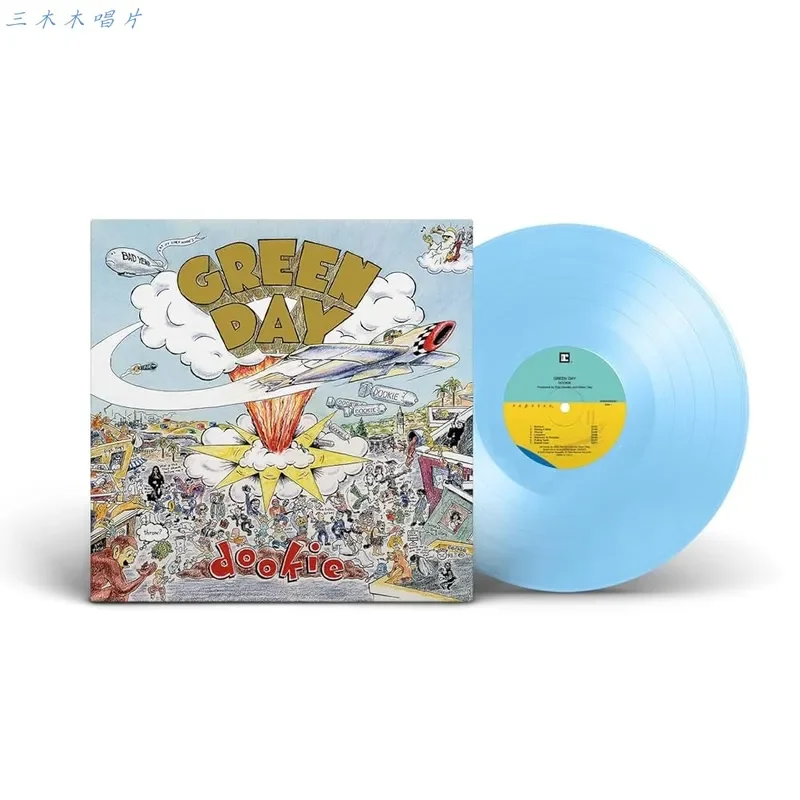 

Green Day Dookie Blue Glue Vinyl LP Record for Green Day