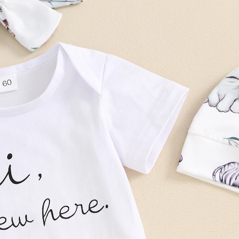 Animal Print Baby Outfit Set 6