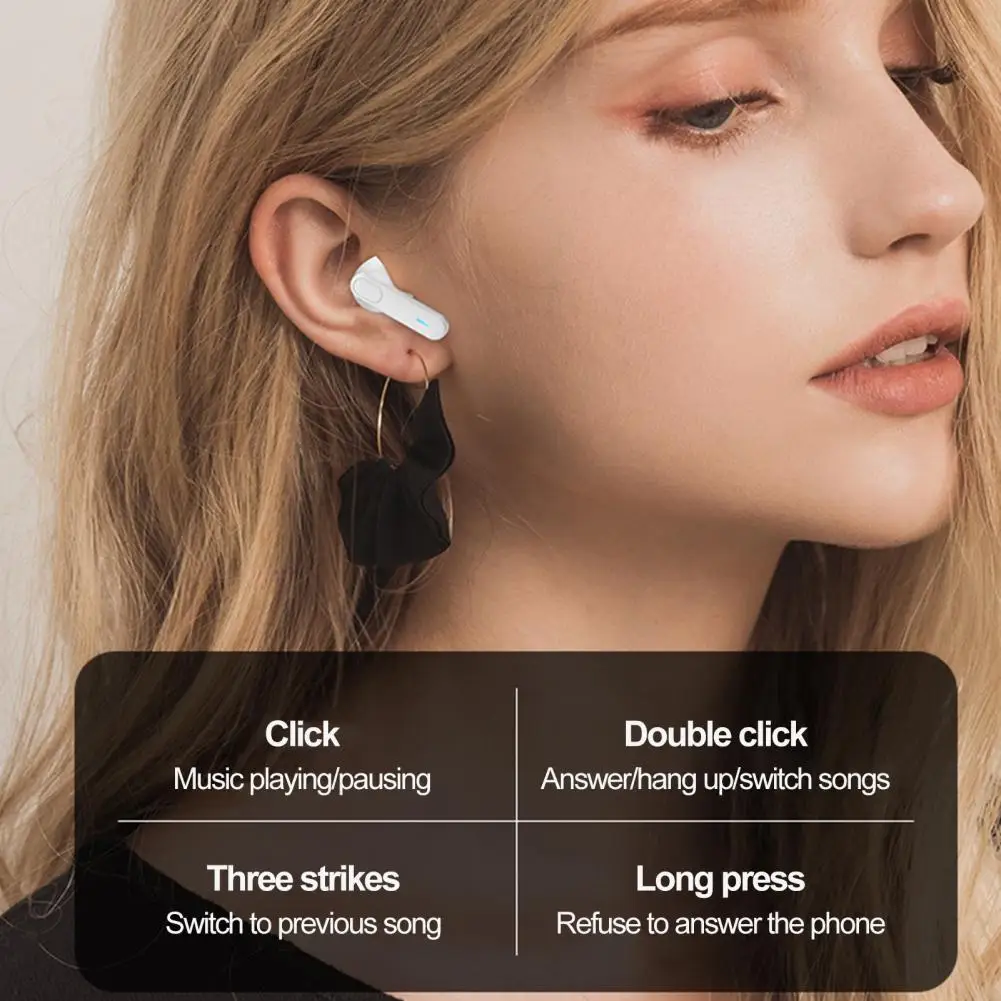 

Bluetooth-совместимые наушники 5.3, цифровой дисплей, шумоподавление, беспроводные наушники, длительный срок службы батареи, стереозвук, спортивные уши