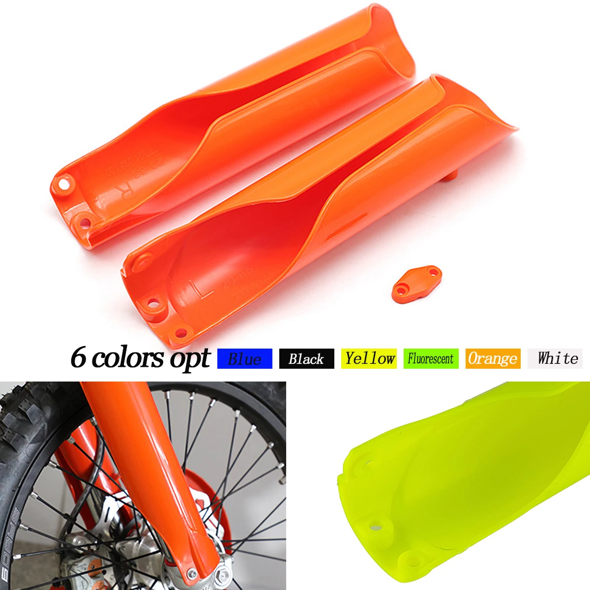 

Motorcycle Fork Protection Cover Shock Absorber Guard For Husqvarna TE FC TC 125-450 For KTM EXC XC XCW SX XCF Dirt Bike Enduro