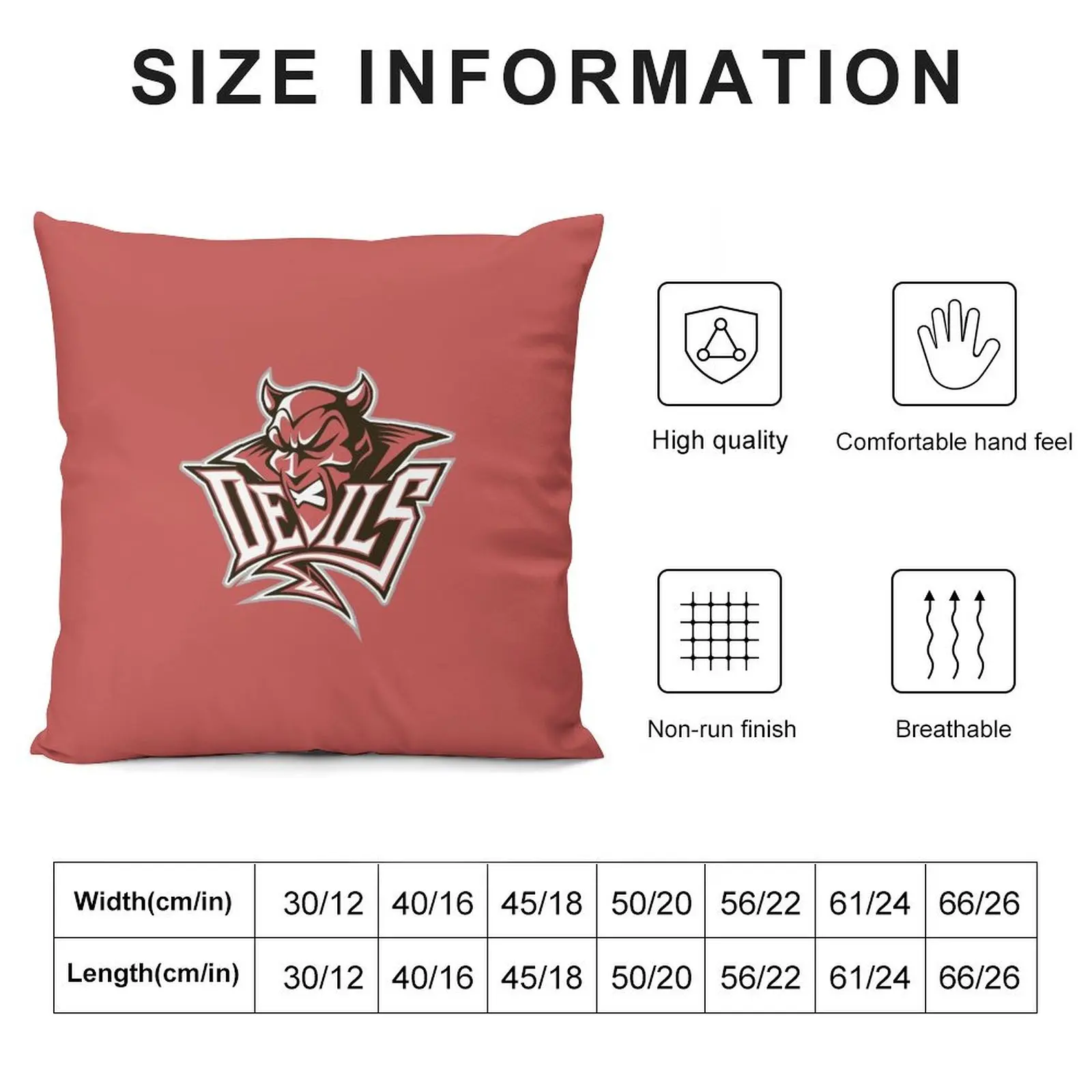 Cardiff Devils Throw Pillow Luxury Pillow Case luxury throw pillow covers