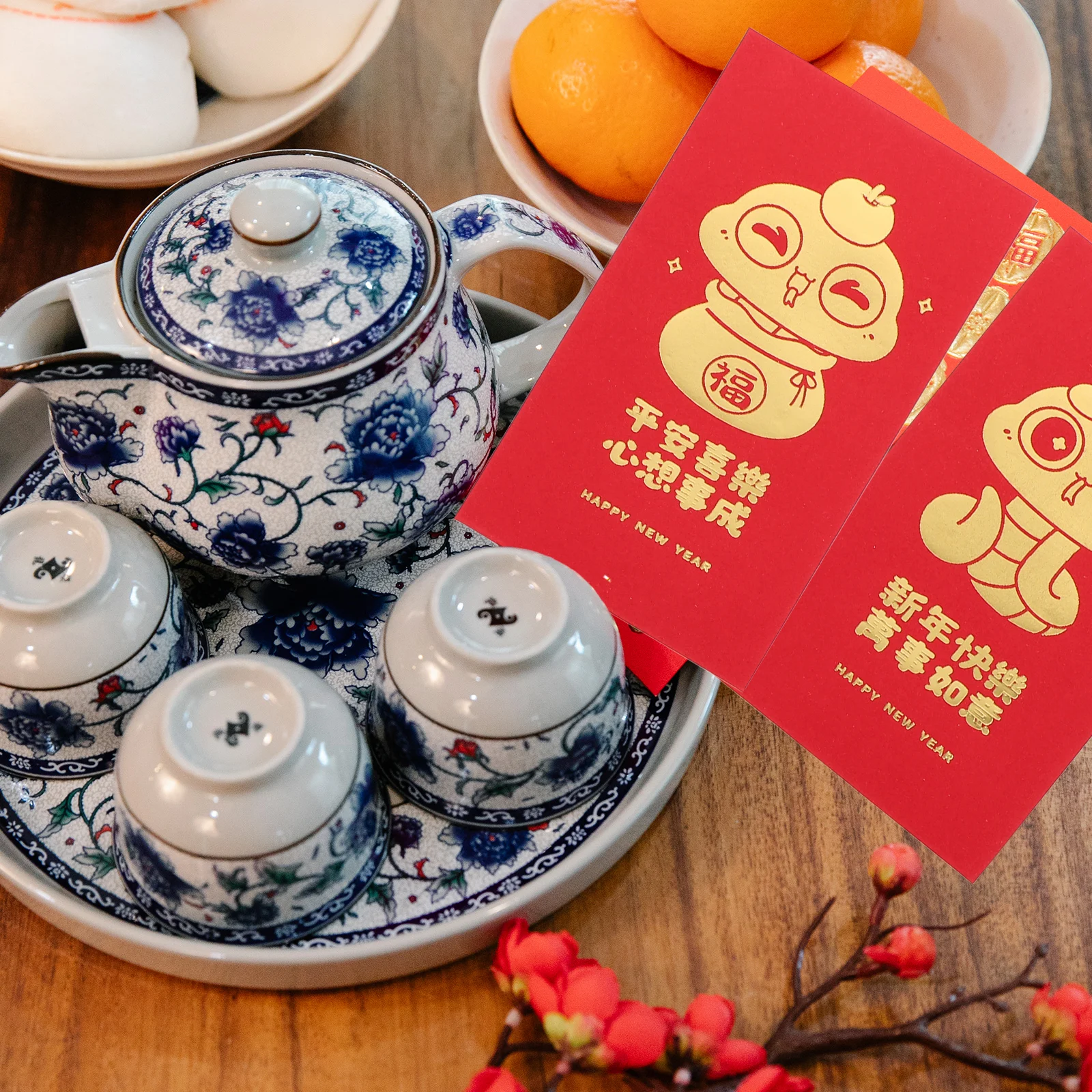 

24 PCS Hot Stamping Red Envelope Chinese Lucky Bag Asian Money Envelopes Cartoon Snake Packet Product for 2025