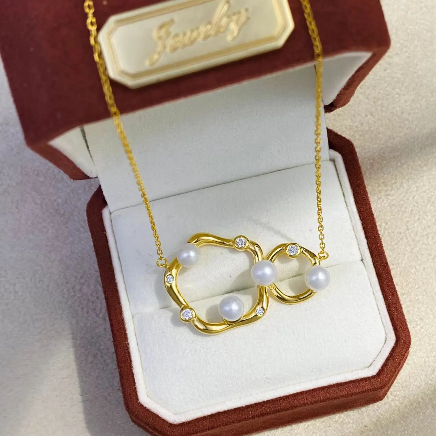 S925 Sterling Silver Necklace Findings Jewelry Base Settings Mountings Parts Mounts for 4-5mm Pearls Stones