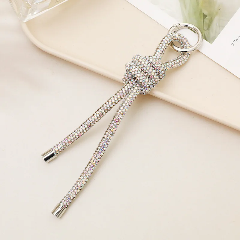Fashion Versatile High-end Accessories Rhinestone Chains Keychains Bag Charms Rhinestones Keychain Accessory  ﻿