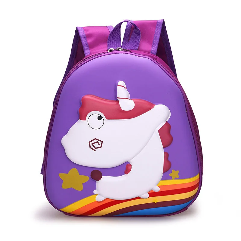 Sac à dos de dessin animé 3D ultra-léger pour enfants, cartable étanche, adapté au bébé d'âge alth, garçon, fille