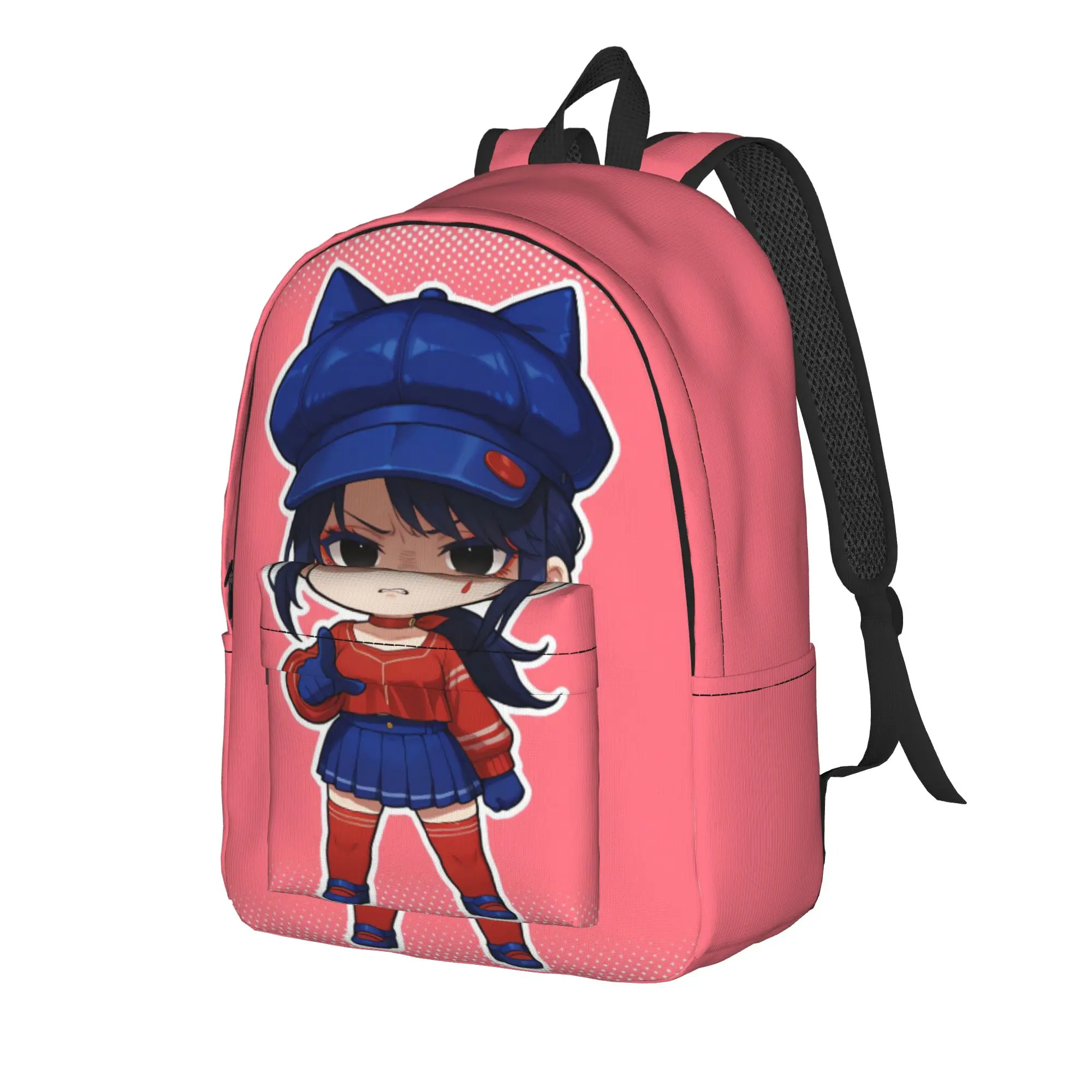 Game Miside Series Print Backpack  Camping Backpacks Women Men Design Pattern School Bags Kawaii Rucksack