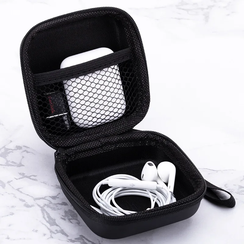 EVA Portable Multifunctional BOX for Mini Cob Flashlight Earphones