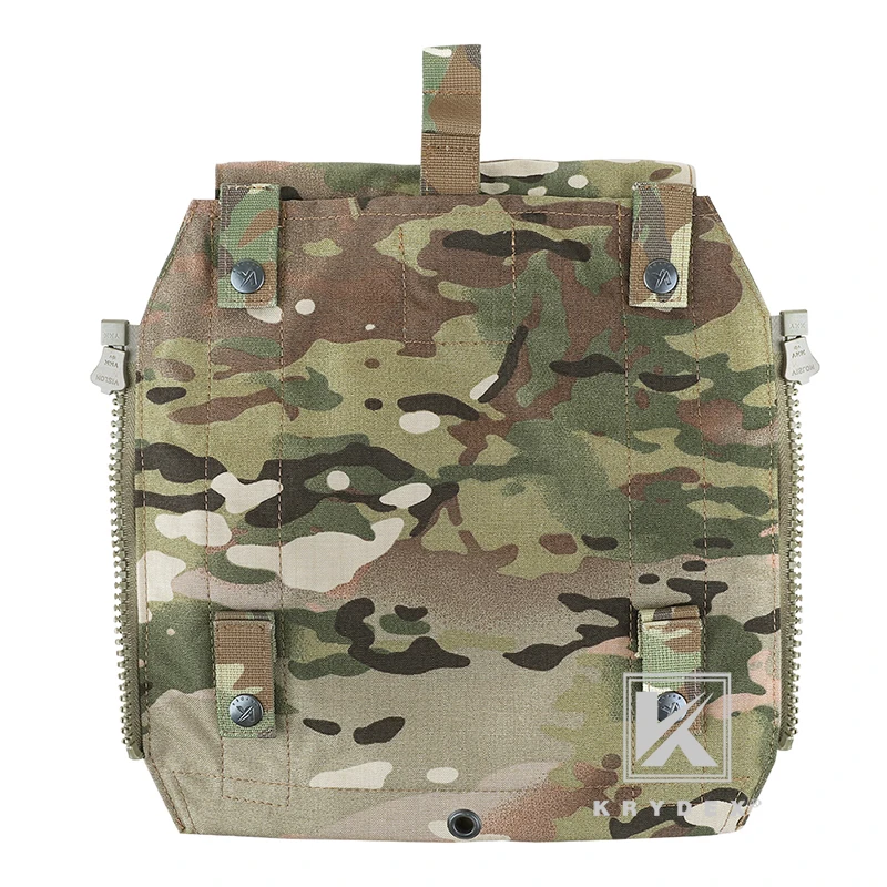 Imagem -06 - Krydex Pacote Tático Zip-on Painel Mochila para Cpc Ncpc Avs Jpc2.0 Vest Multicam Tático Airsoft Combat Gear Carrier Bag