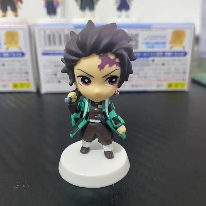 Rikugien Demon Slayer: Kimetsu Mini-Figur, trendige Blindbox, Serie 2, Chara Daru, Sammlerartikel, Spielzeug und Hobbys mit Anime-Motiv