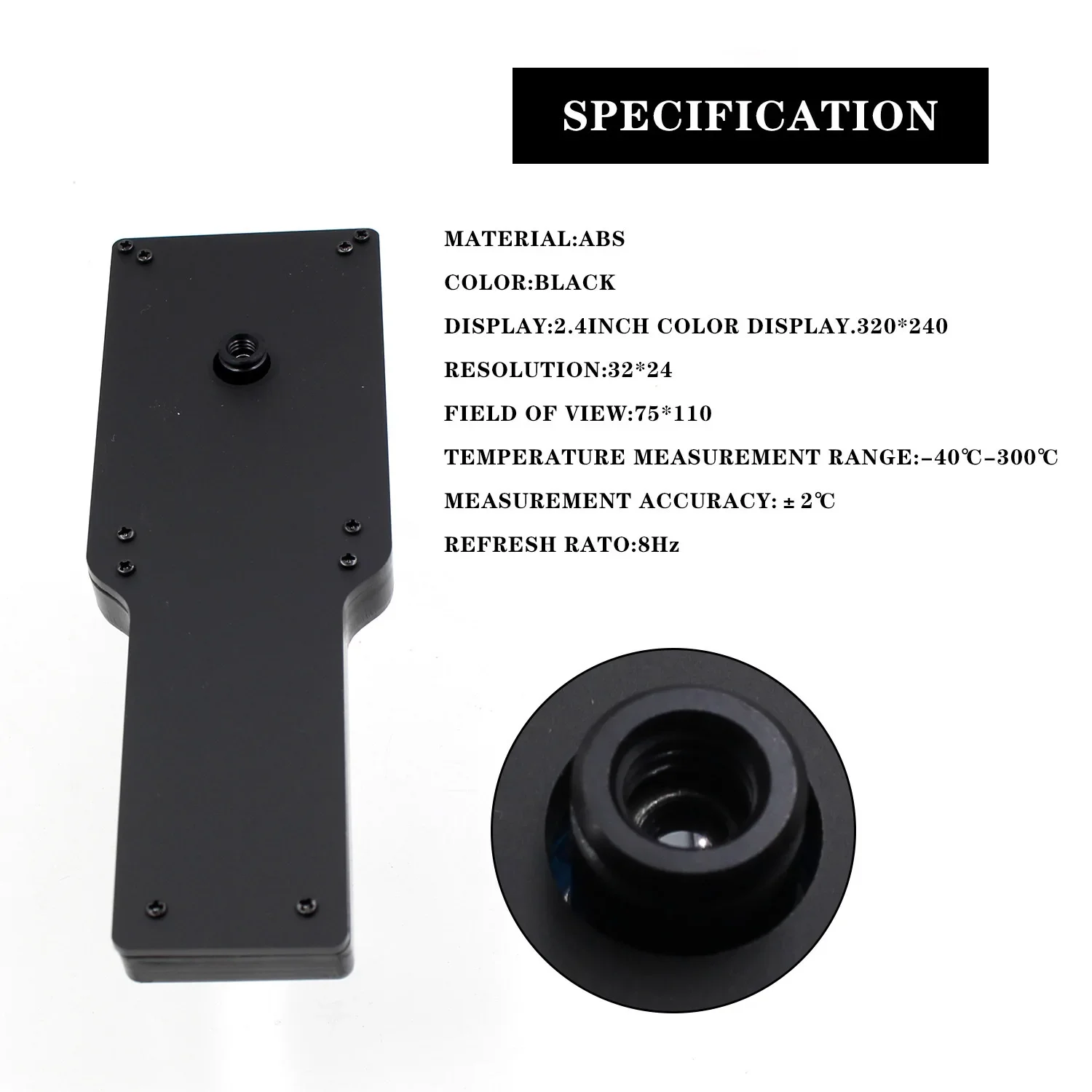 Infrared Imaging MLX90640IR 2.4-inch LCD Infrared Thermal Imager Array Handheld Thermal Imager