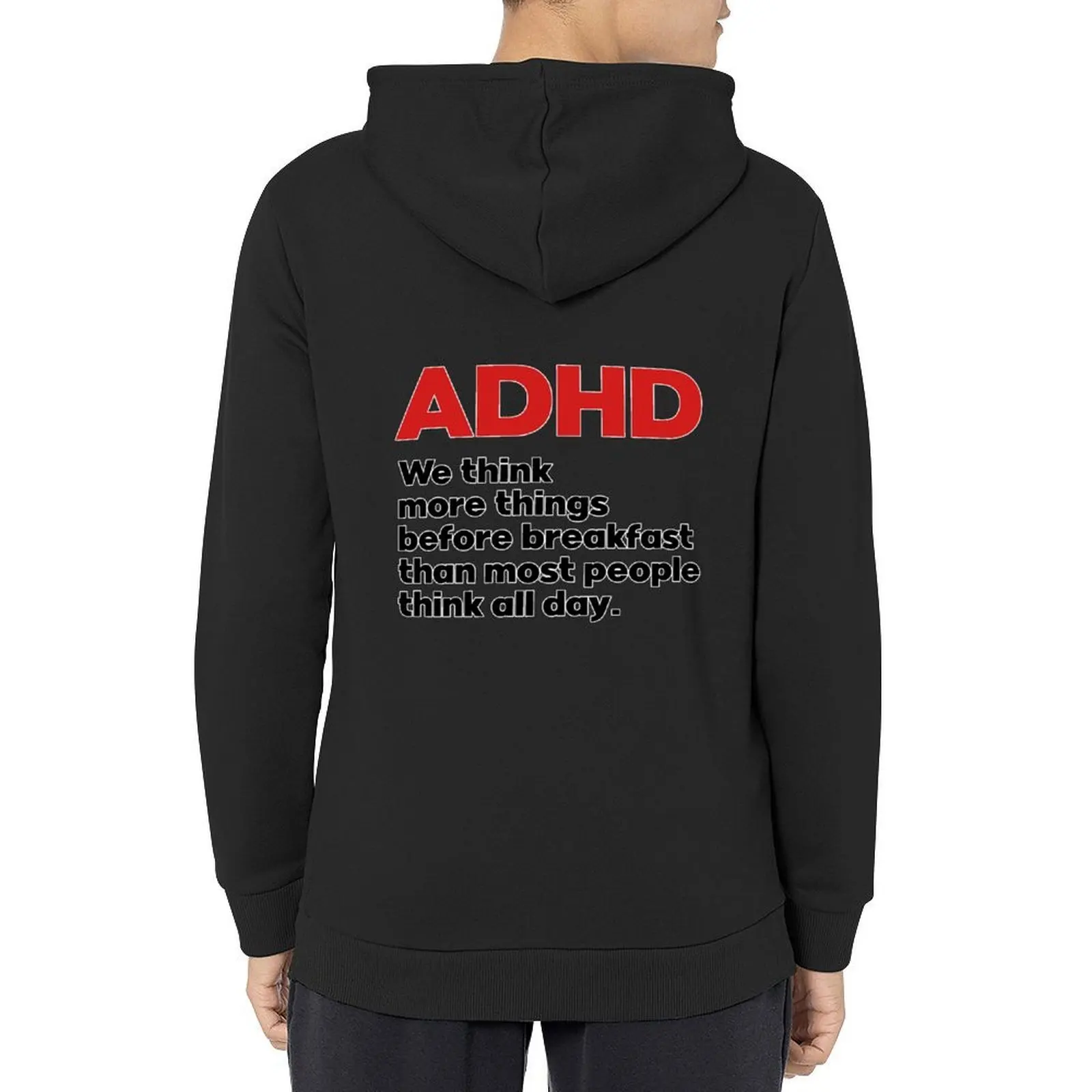 

ADHD awareness Hoodie mens clothing blouse men clothing hooded shirt men's hoodies