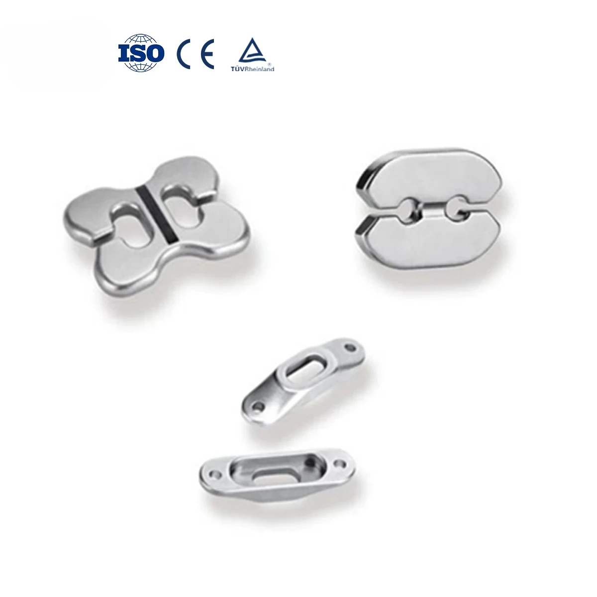 Surgical Instrument Sport Medicine Device Titanium Knotless Button With Uhmwpe Fiber Suture