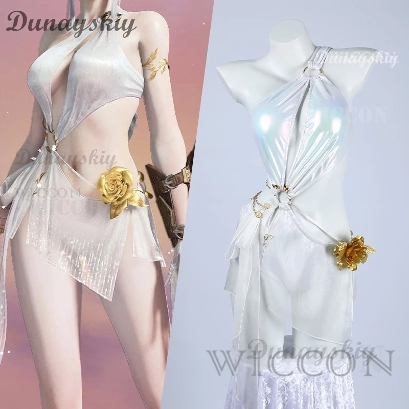 

Game Naraka: Bladepoint Zai Cosplay Costume Zai Halloween Party Zai Girl Cosplay Swimsuit Set New Style XS-XXL