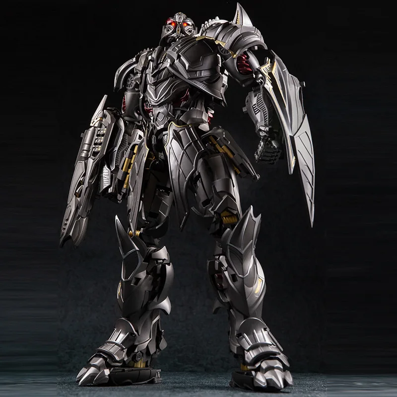 31cm Transformers Megatron Alloy Abs Material Deformable Movie Character Figurine Model Desktop Ornament Collection Kid Toy Gift