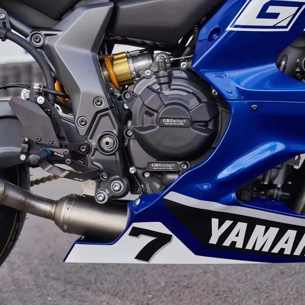 لياماها YZF-R7 R7 2022 2023 2024 دراجة نارية الملحقات المحرك الغطاء الواقي ل GB سباق موتو المحرك