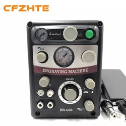 G03 Pneumatic Jewelry Engraving Machine, Jewelry Engraver Double Ended Impact Graver, G01 Jewelry Engraver 110-220V AGM01