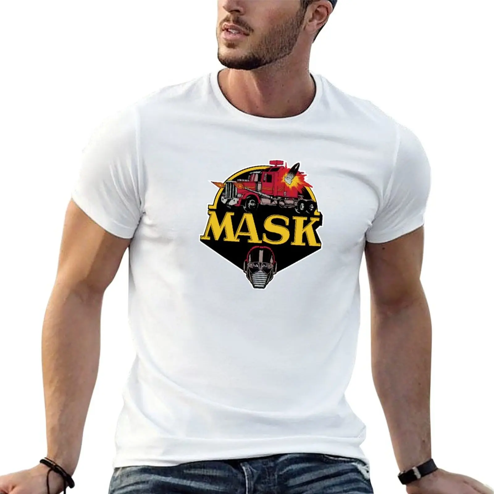 

Armored man T-Shirt cotton Kommand shirts graphic Strike shirts t MASK t mens Mobile for