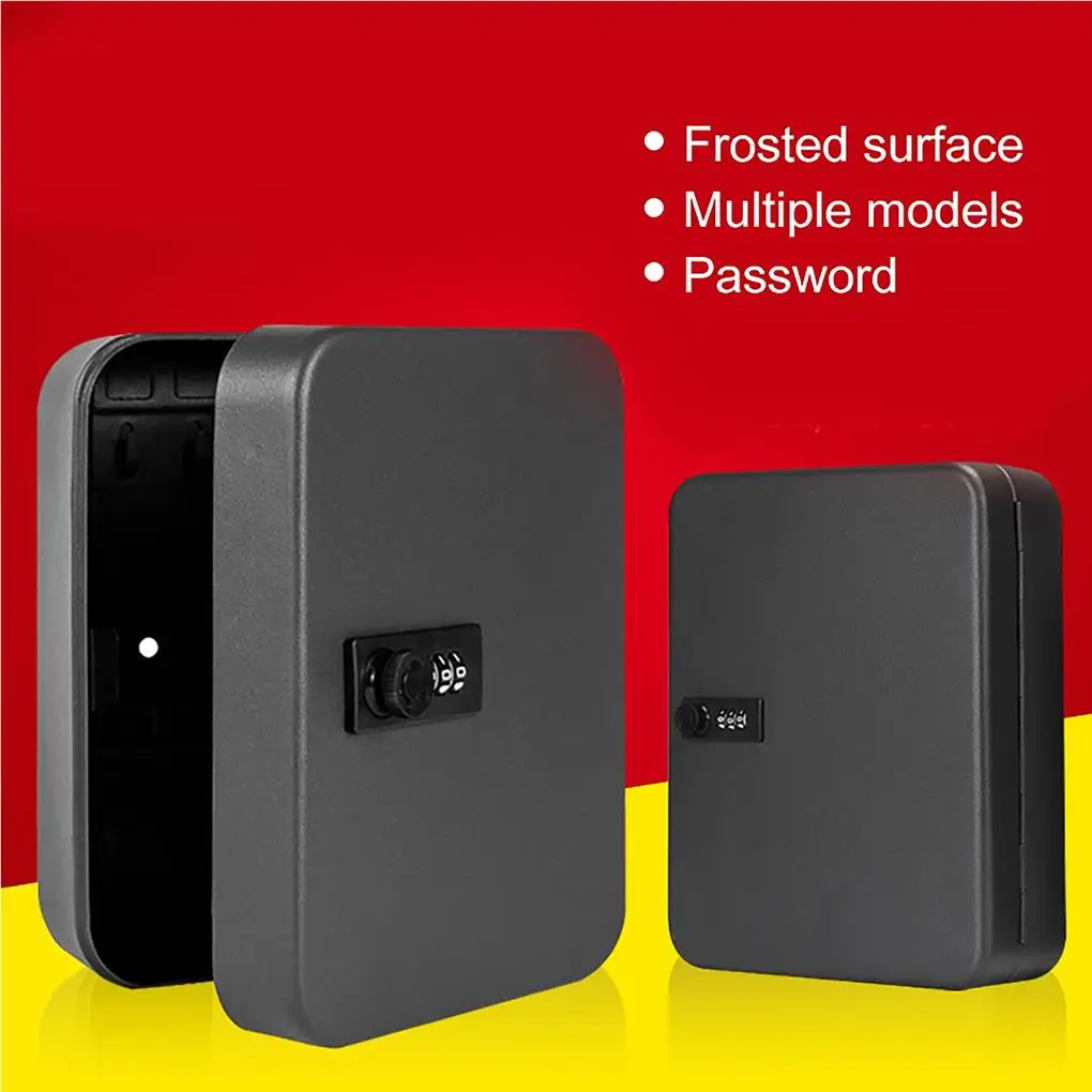 Key Cabinet Wall-mounted Lock Box Keys Containers Organization Holders