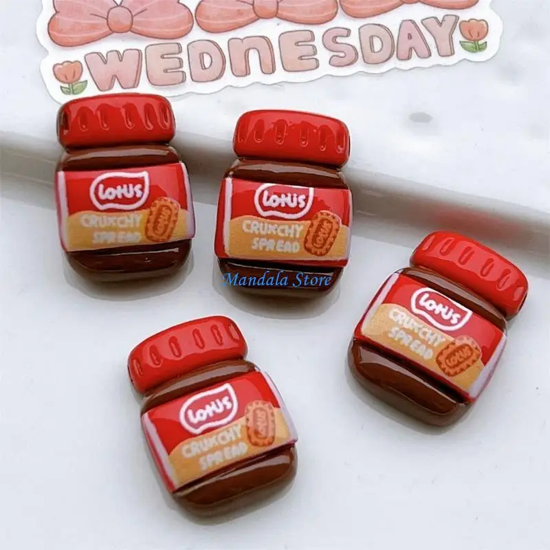 

U2JC 8Pcs Glossy Cartoon Resins Sauce Bottle Magnets for Fridge and Whiteboard Use