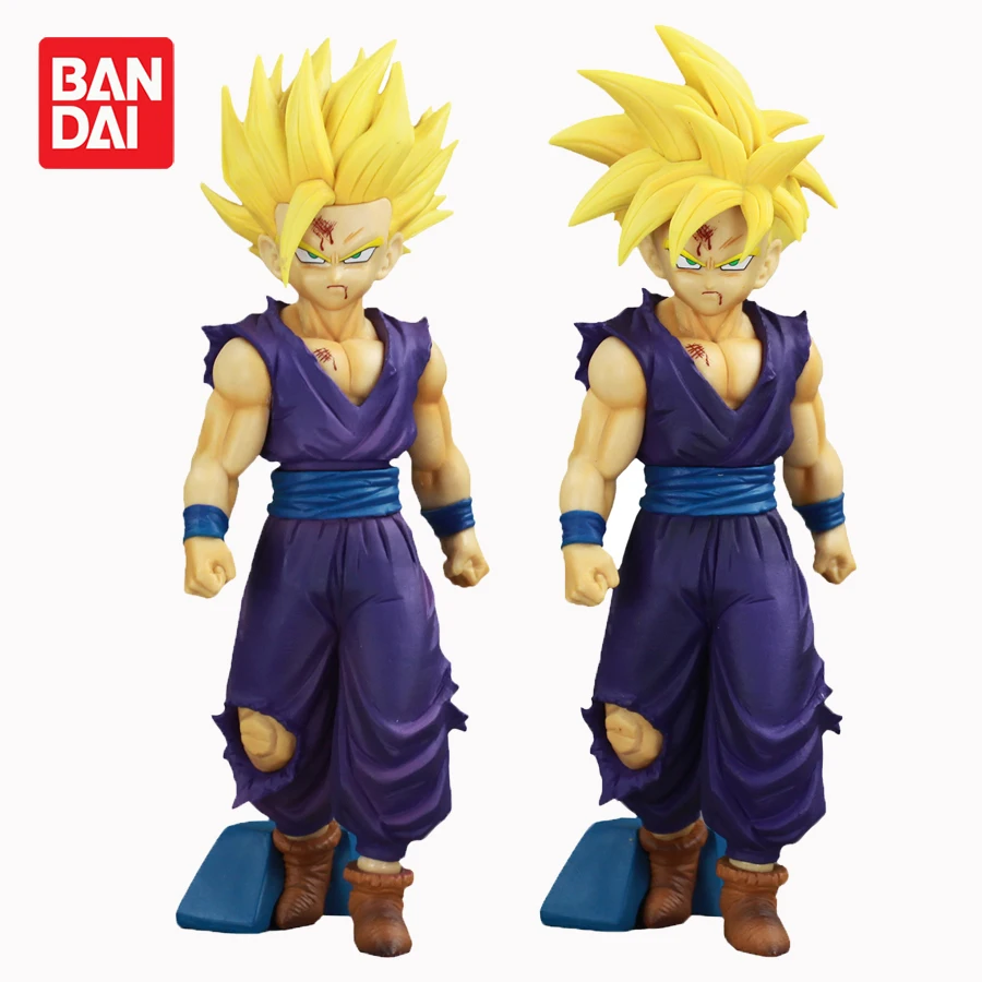 Original Banpresto Anime Dragon Ball Z Solid Edge Works Super Saiyan 2 Gohan Action Figure Collectible Model Toys Figurals