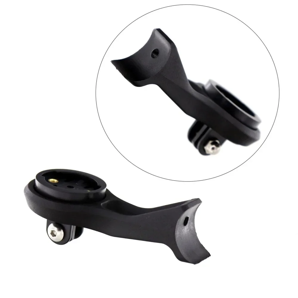 KOCEVLO Bicycle Computer Holder Mount Extension Holder Bracket Plastic Extend Base with Washer Black for Garmin/Bryton/Catey