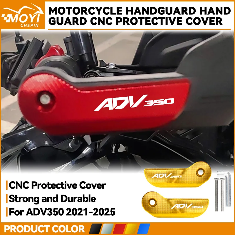Motorcycle Handguard Wind Shield Hand Guards Decoration Handlebar Cap Hand Shield Protector FOR HONDA ADV 350 ADV350 2021-2025