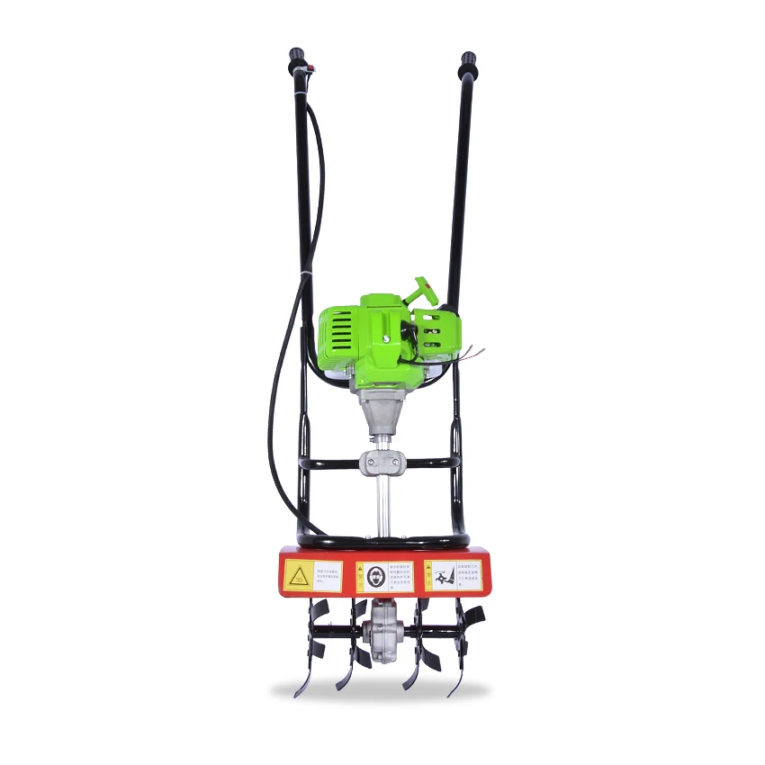 Mini Hand Push Walking Rotary Tiller 44-5 52CC 1.9kw 2 Stroke Gasoline Engine Walking Tractor Rotary Tiller,Walking Cultivator