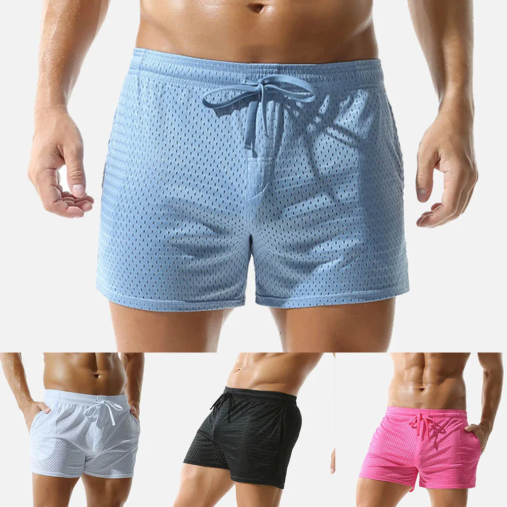 Casual Wear Gym Use Mesh Boxers Mid-rise Briefs Comfortable Mens Briefs L 2XL Comfortable Fit Lightweight Mesh Design