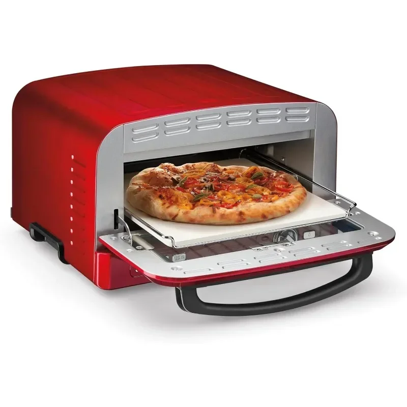 Cuisinart Indoor Pizza Oven Bake 12” Pizzas in Minutes Portable Countertop Pizza Oven Stainless Steel Dining & Bar