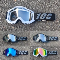 100 gafas de motocicleta gafas de Motocross casco todoterreno MX Moto Dirt Bike ATV esquí al aire libre vidrio Scooter Googles deportes