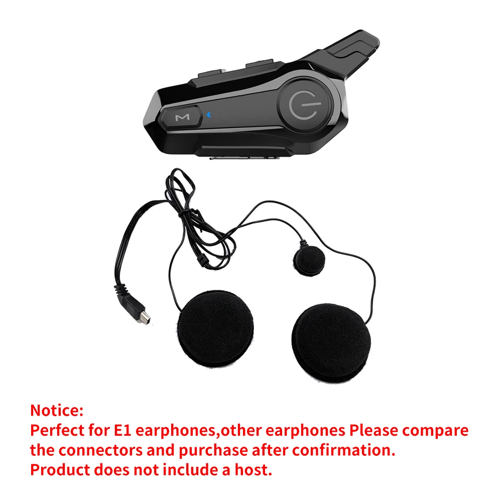 Motorcycle Helmet Bluetooth Headset Microphone Speaker Headset Accessories for Full-Helmet