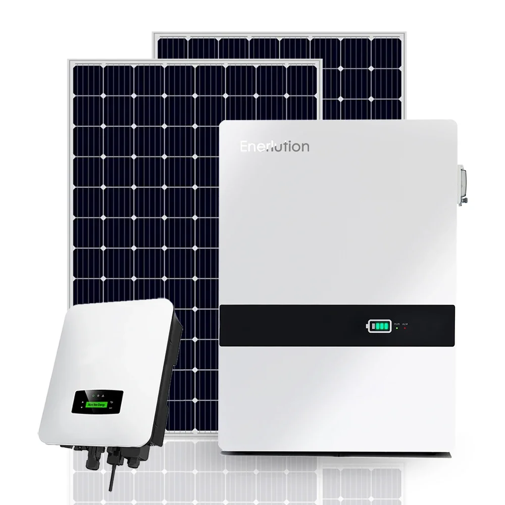 Bateria de lítio Enerlution com inversor Growatt, bateria Powerwall, LiFePO4, 48V, 200Ah, 10kWh