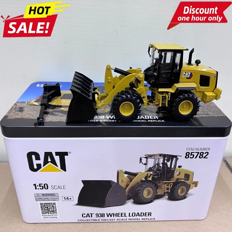 

DM 1:50 CAT 938 for Caterpillar Wheel Loader Alloy Engineering Truck Forklift Model 85782