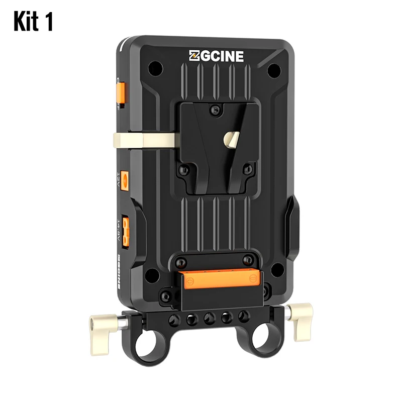 ZGCINE VP1 VM-VP1 V MOUNT Plate Multifunction PD 14.8V With 15MM Rod Clamp standard V battery V-Lock plate adapter for DSLR