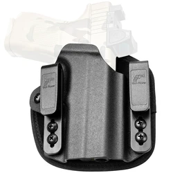 GF Universal Hybrid Kydex&Nylon Holster for G19 G17 M&P Shield and Similar Right and Left Hand Universal Holster