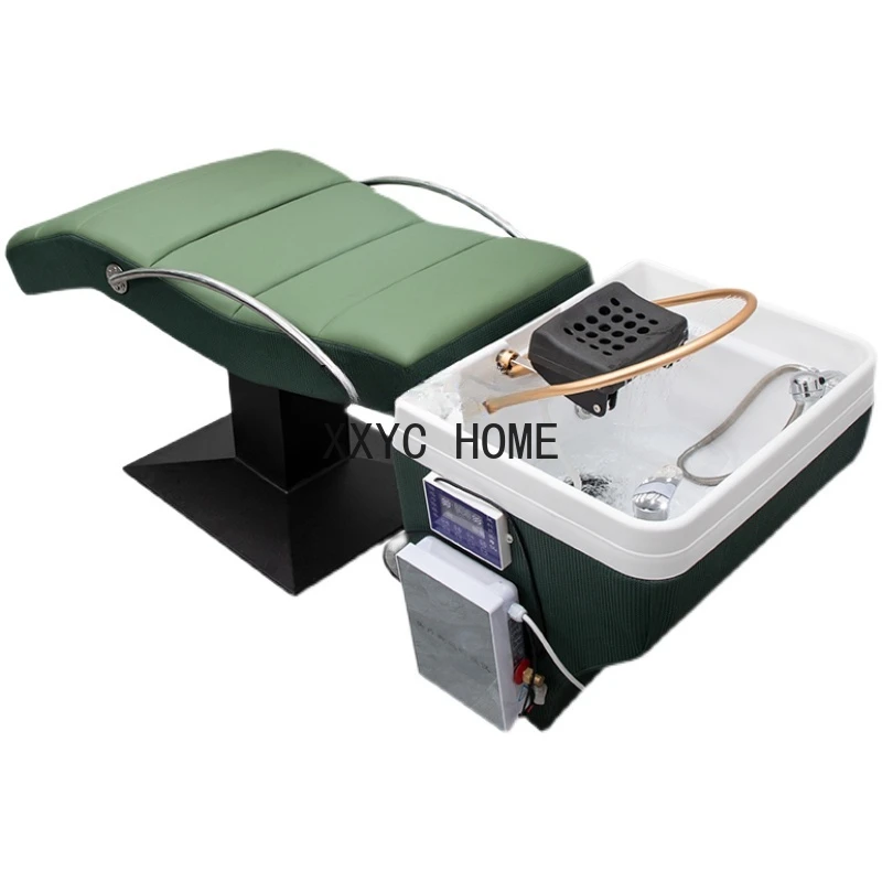 

Кресло для шампуня с постоянной температурой воды, фумигация, уход за волосами, кровать для лица, кровать для красоты