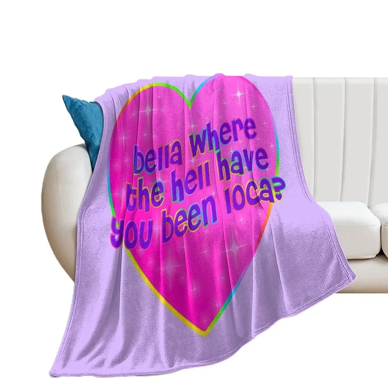 

u imprinted on my daughter Throw Blanket Custom christmas decoration anime Luxury St Blankets