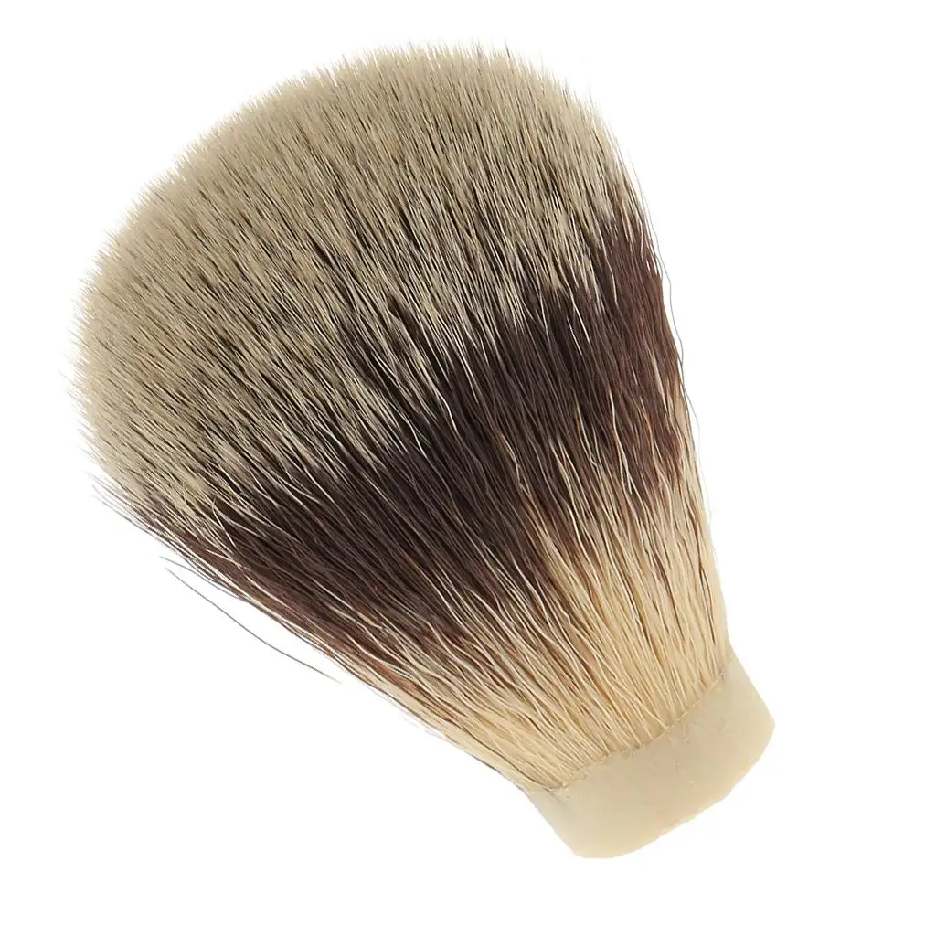 Shaving Brush Knot High Grade Nylon Shaving Brush Replacement for Hairdressers Barber Shaving Brush DIY