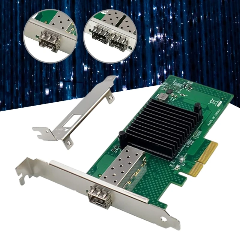 10Gb SFP+ PCIE Networking Card X520-DA2 82599ES Chip Double/Single Port PCIE Ethernet Converged Networking Adapters