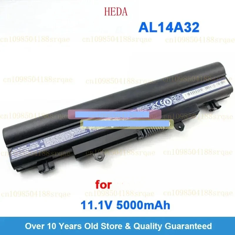 11,1 V para AL14A32 batería para Acer Aspire Z5WAH E5-511 E5-571 E5-471 E5-511-P34X V3-572PG-530Y V3-572G-749Q portátil 5000mAh